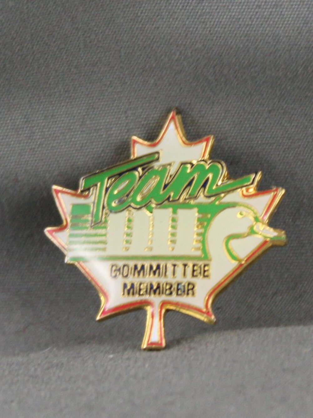Ducks Unlimited Pin - Team DU Committee Member - Inlaid Pin